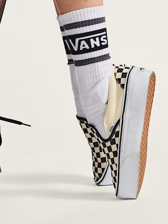 Vans Shoes - Vans Checkerboard Lace-Up Sneakers -Classic Slip-On Stackform Checkerboard Shoes